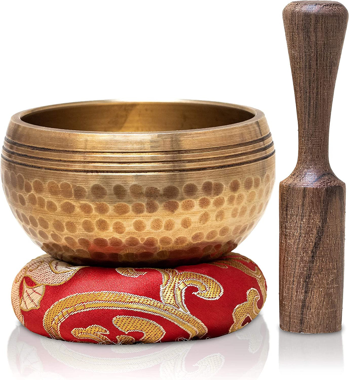 ® Tibetan Singing Bowls Set~ Meditation Sound Bowl Hand Hammered in Nepal for Yoga, Meditation, Mindfulness, Healing & Chakra Balancing~
