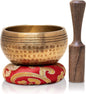 ® Tibetan Singing Bowls Set~ Meditation Sound Bowl Hand Hammered in Nepal for Yoga, Meditation, Mindfulness, Healing & Chakra Balancing~