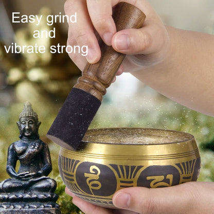 Tibetan Handcrafted Nepal Singing Bowl, 4.5 Inch Master Healing Grade, Pure Tone Sound Art Bowls Meditation Accessories Set for Yoga, Chakra Healing, Mindfulness, Stress Relief, Self-Regulation Gift